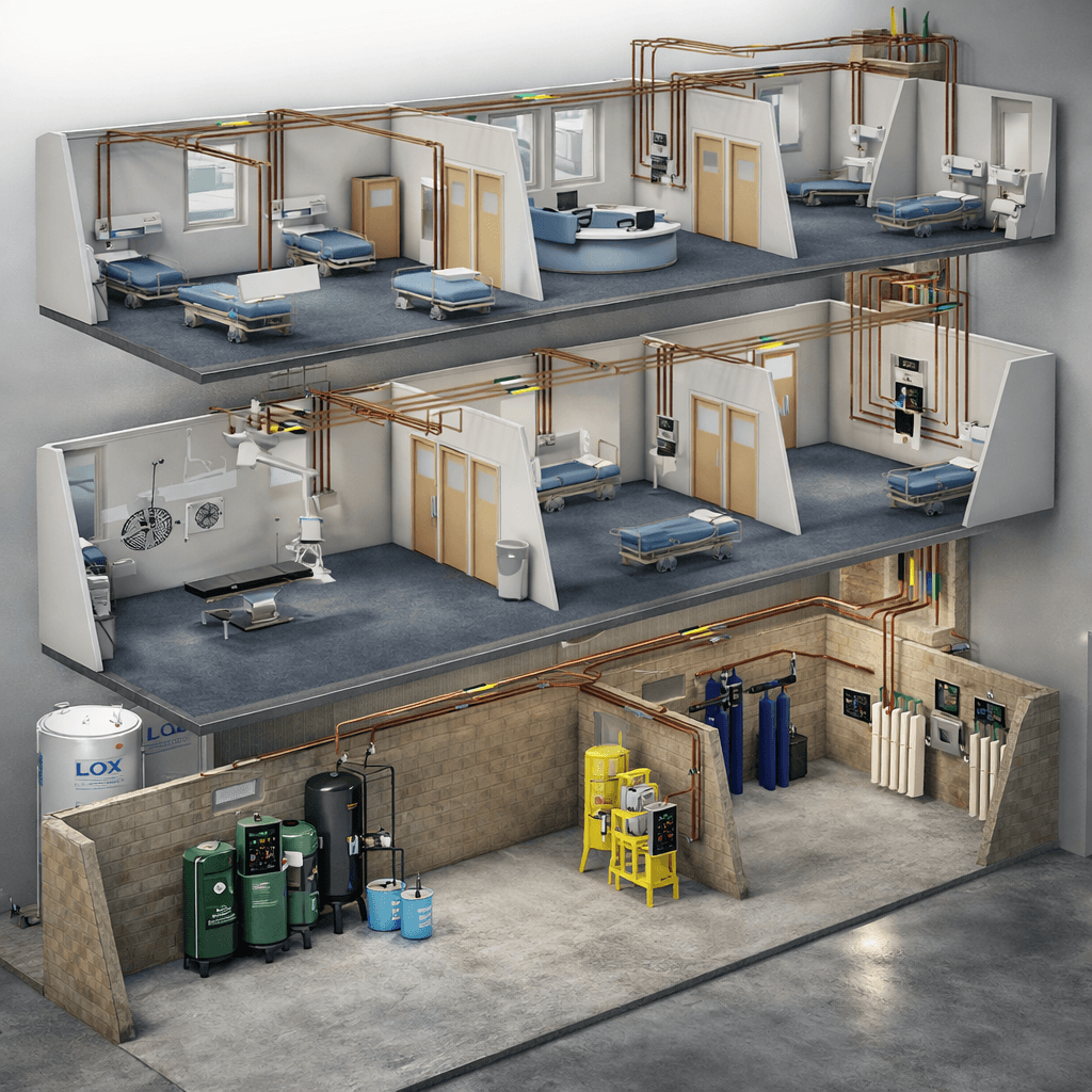 Fasilitas instalasi gas medis